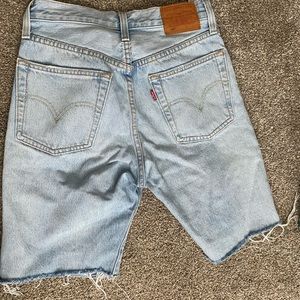 Levi’s high waist mom shorts